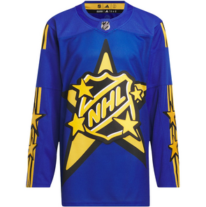 MITCH MARNER 2024 ALL STAR AUTHENTIC BLUE ADIDAS X DREW HOUSE NHL JERSEY (TORONTO MAPLE LEAFS)