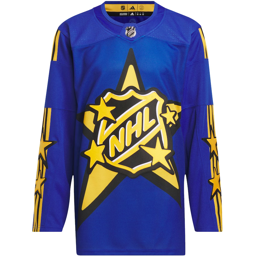 IGOR SHESTERKIN 2024 ALL STAR AUTHENTIC BLUE ADIDAS X DREW HOUSE NHL JERSEY (NEW YORK RANGERS)