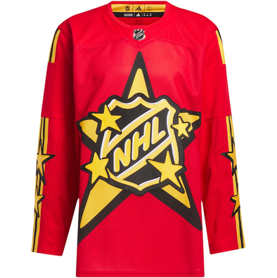 JT MILLER 2024 ALL STAR AUTHENTIC RED ADIDAS X DREW HOUSE NHL JERSEY (VANCOUVER CANUCKS)