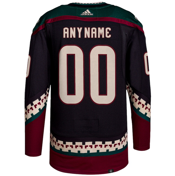 ANY NAME AND NUMBER ARIZONA COYOTES HOME OR AWAY KACHINA AUTHENTIC ADIDAS NHL JERSEY (CUSTOMIZED PRIMEGREEN MODEL)