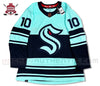 ANY NAME AND NUMBER SEATTLE KRAKEN REVERSE RETRO AUTHENTIC ADIDAS NHL JERSEY (CUSTOMIZED PRIMEGREEN MODEL)