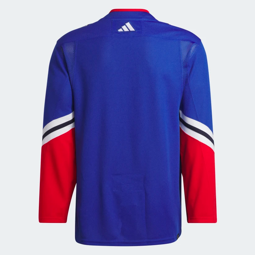 ANY NAME AND NUMBER NEW YORK RANGERS REVERSE RETRO AUTHENTIC ADIDAS NHL JERSEY (CUSTOMIZED PRIMEGREEN MODEL)