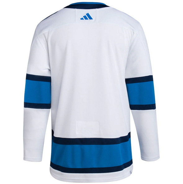 ANY NAME AND NUMBER WINNIPEG JETS REVERSE RETRO AUTHENTIC ADIDAS NHL JERSEY (CUSTOMIZED PRIMEGREEN MODEL)