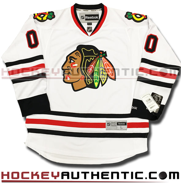 CLARK GRISWOLD CHICAGO BLACKHAWKS CHRISTMAS VACATION PREMIER REEBOK NHL JERSEY CHEVY CHASE