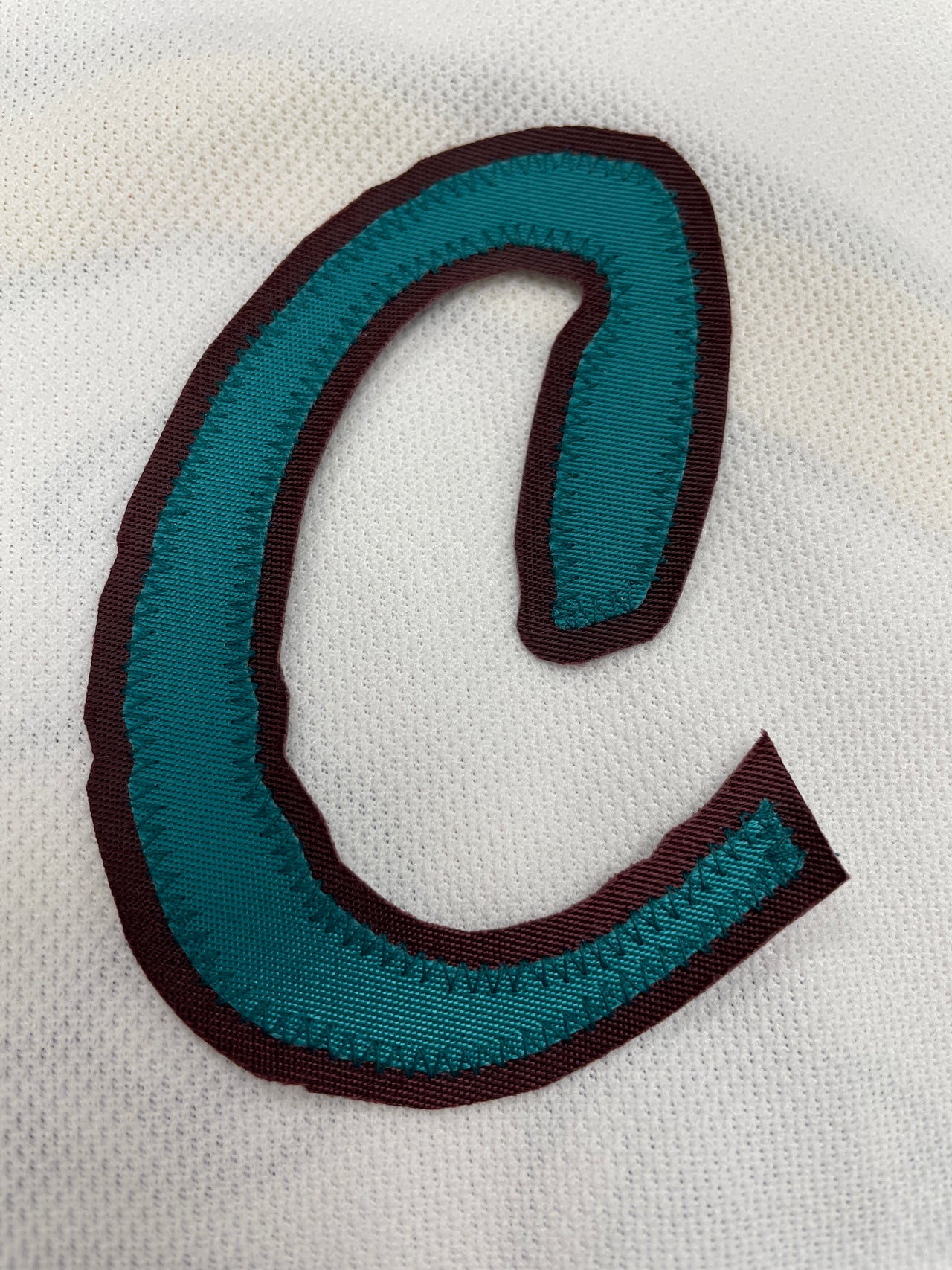 CAPTAIN "C" OFFICIAL PATCH FOR ANAHEIM DUCKS REVERSE RETRO JERSEY